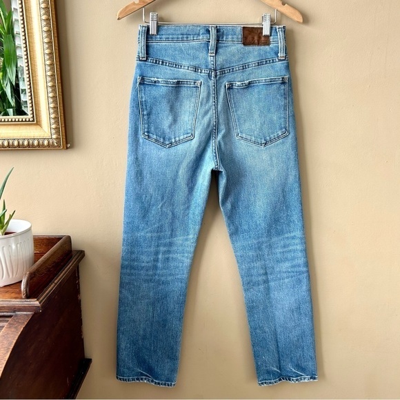 Madewell Rivet & Thread Cali Demi-Boot Jeans in Shetland Wash AK803 Size 26 - Picture 5 of 14